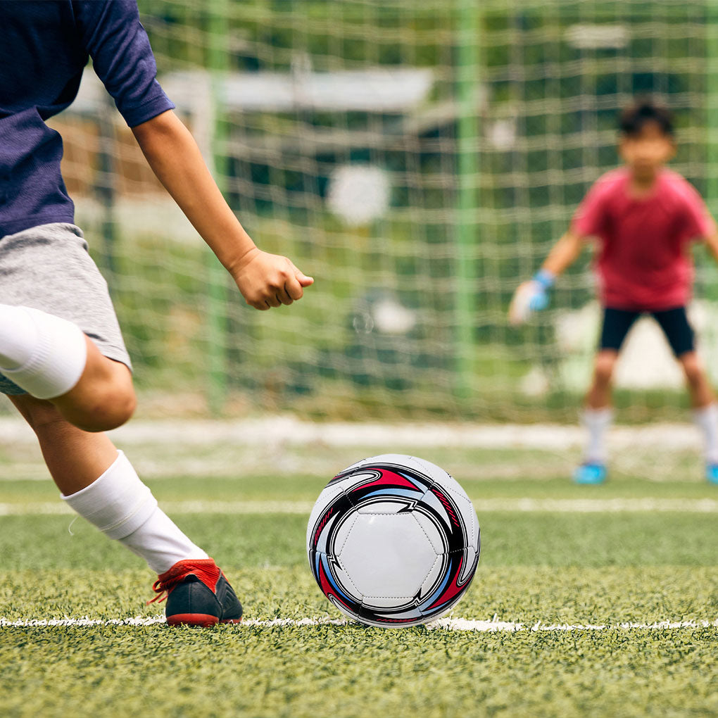 Official Size 5 Soccer Ball – PVC Wearproof Outdoor Training & Match