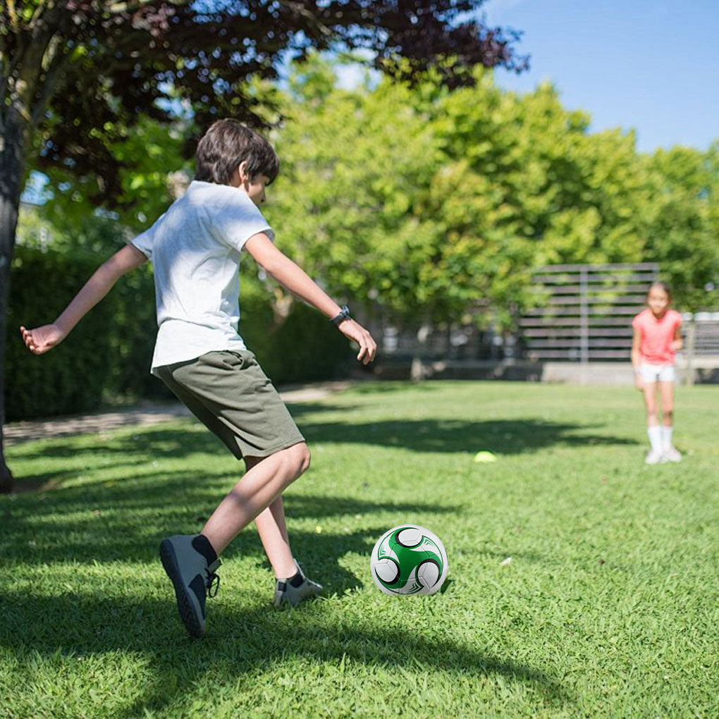 Official Size 5 Soccer Ball – PVC Wearproof Outdoor Training & Match