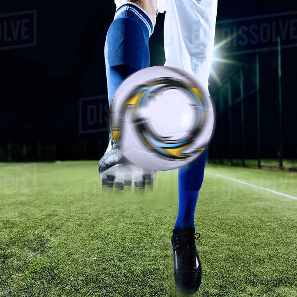 Official Size 5 Soccer Ball – PVC Wearproof Outdoor Training & Match