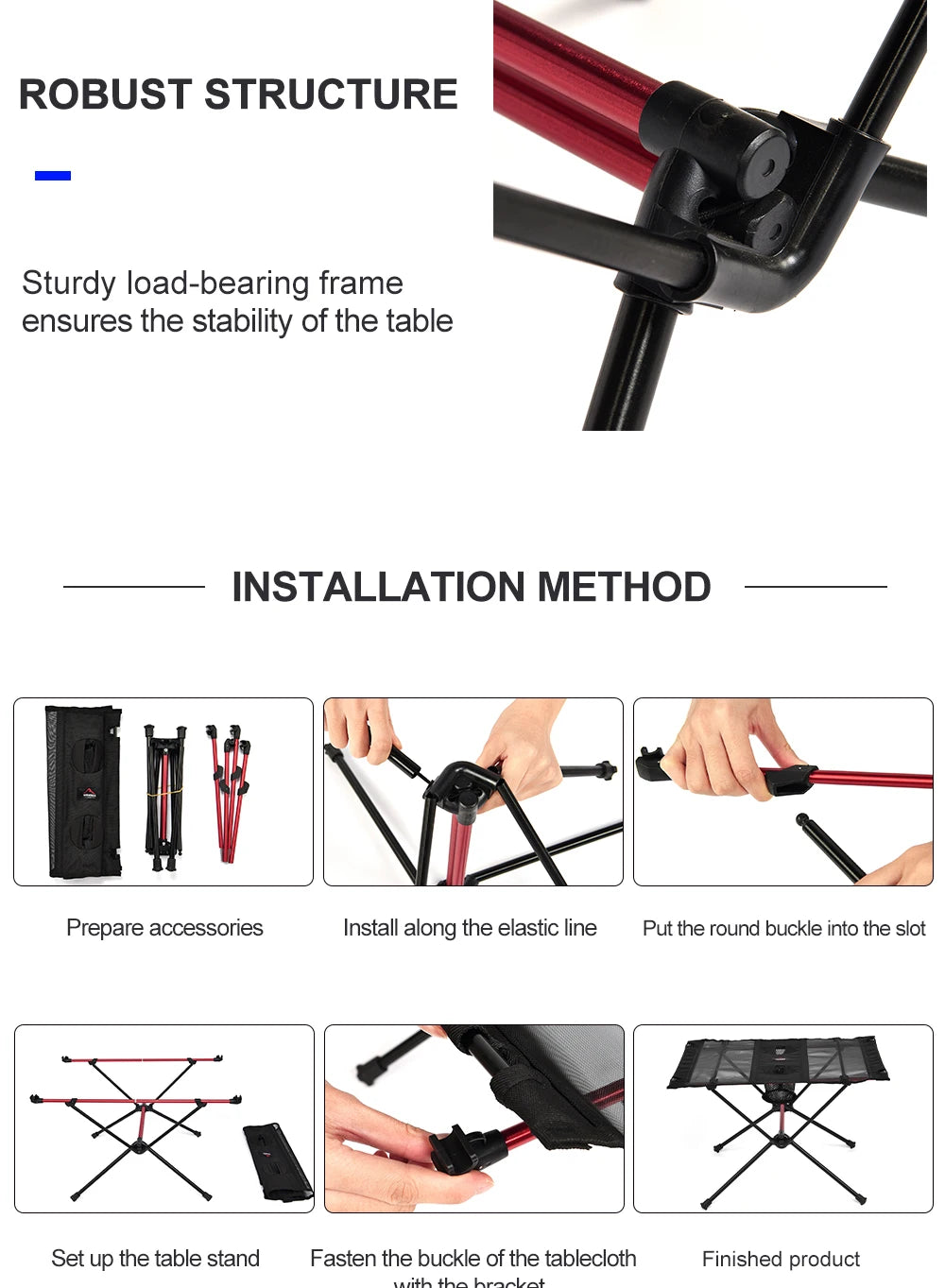 Widesea Folding Camping Table
