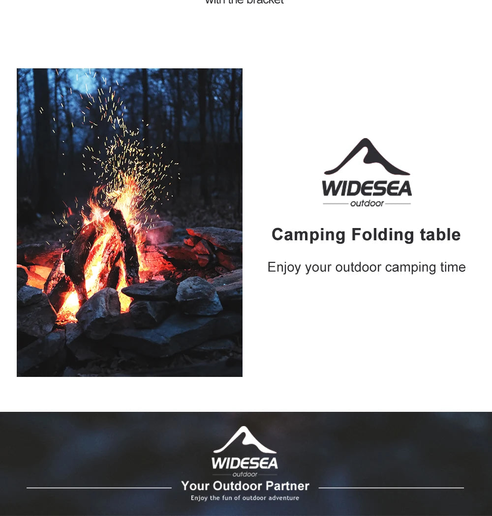 Widesea Folding Camping Table