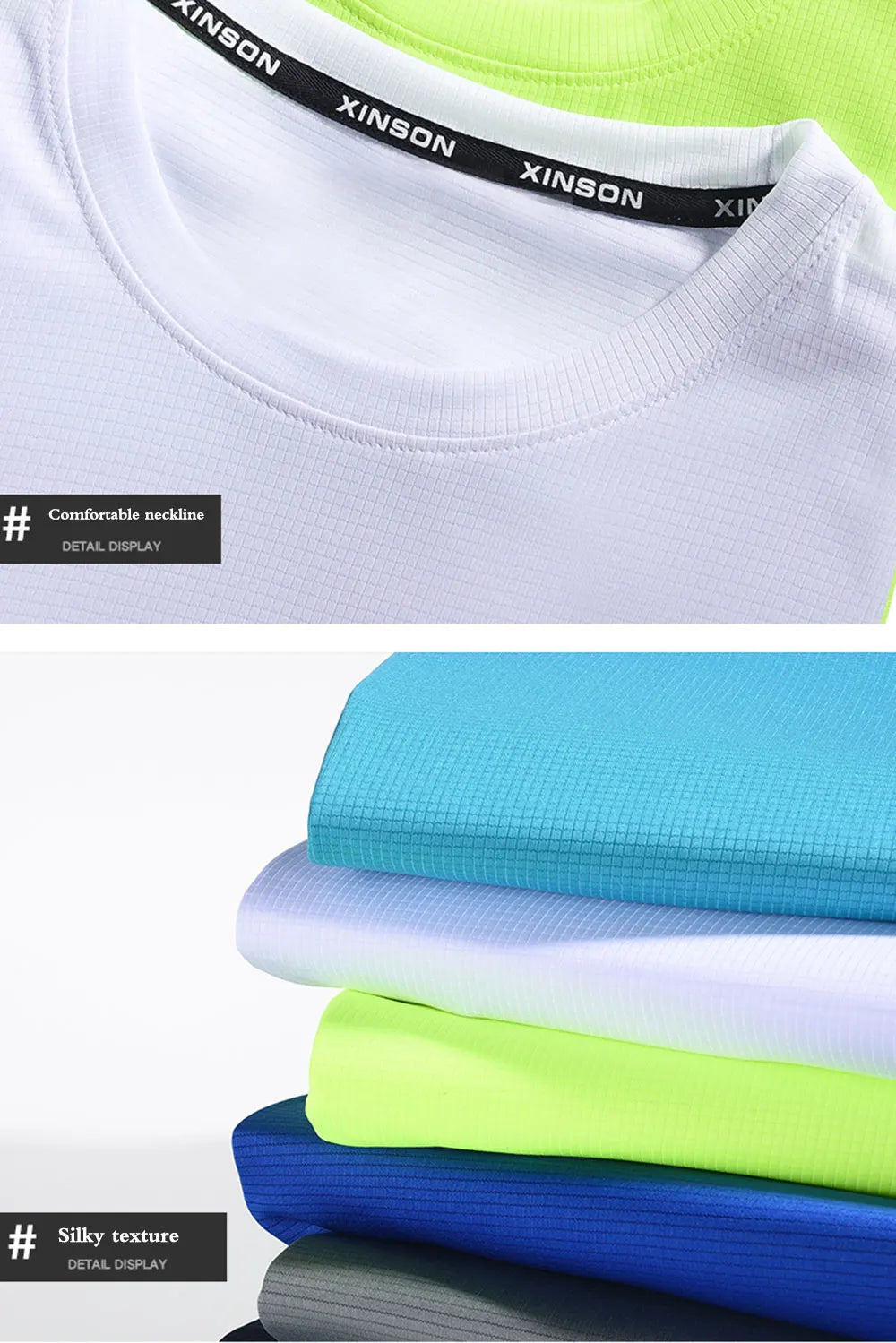 Men’s Summer Ice Silk Long Sleeve T-Shirt