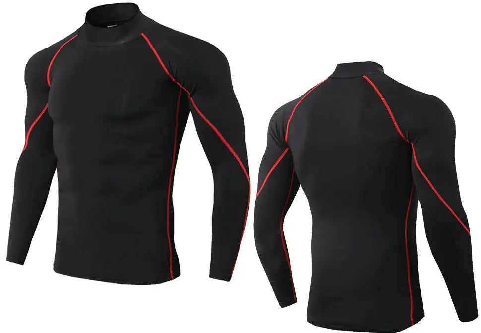 Winter Men’s Compression Warm Shirt