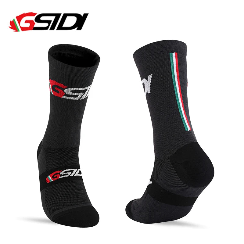 Gsidi Compression Cycling & Running Socks – Men & Women Sports