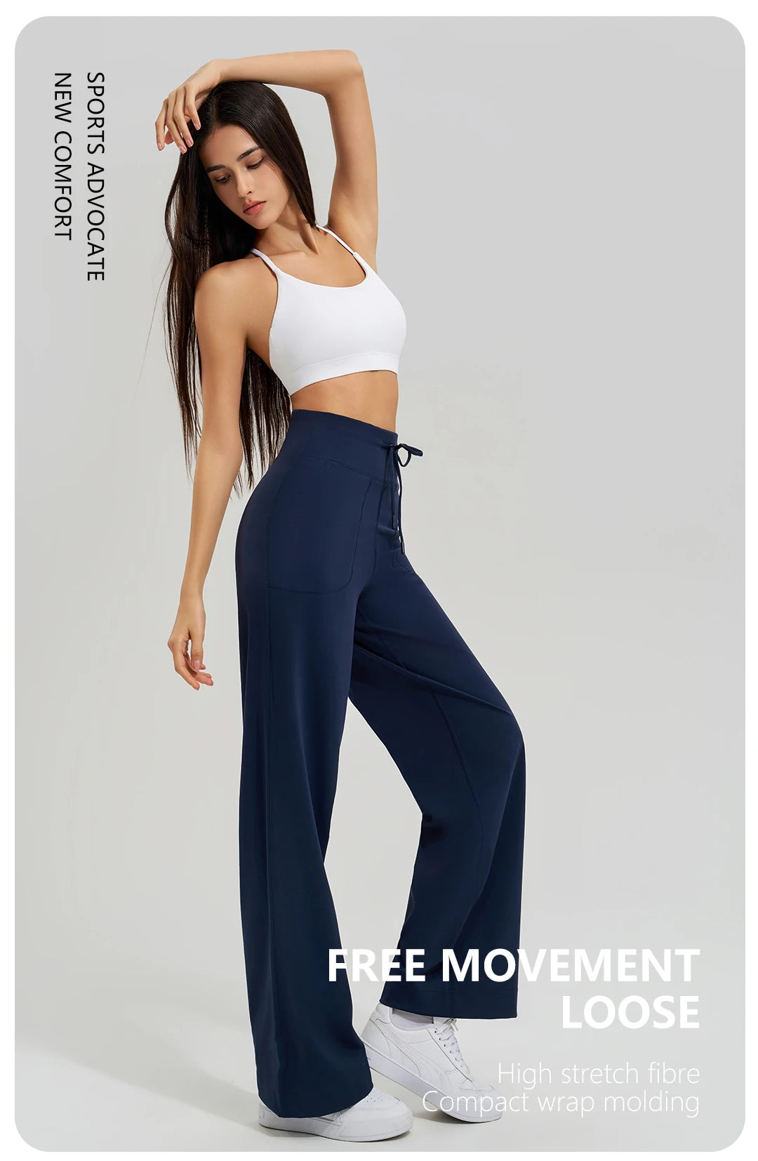 Women’s High-Waist Yoga Pants with Pockets