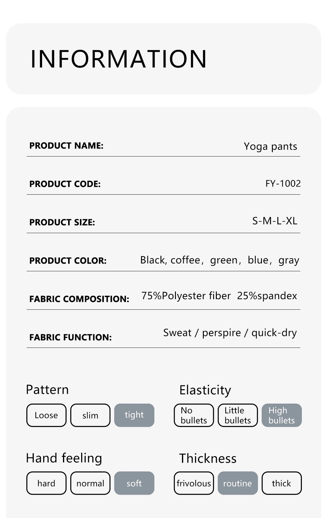 Women’s High-Waist Yoga Pants with Pockets