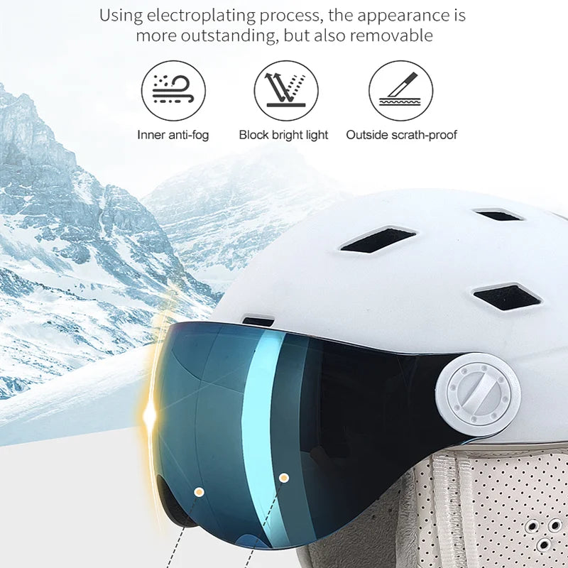 MOON Professional Ski Helmet