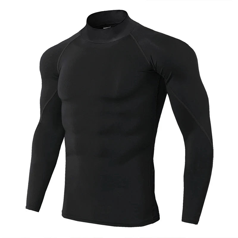 Winter Men’s Compression Warm Shirt