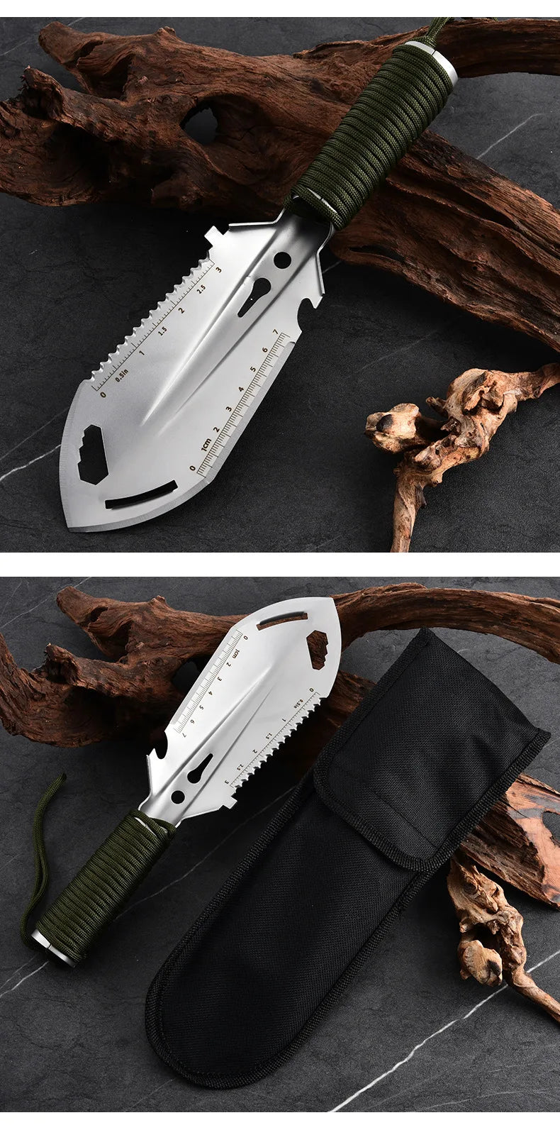 Portable Multifunctional Survival Shovel