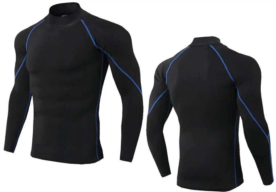 Winter Men’s Compression Warm Shirt