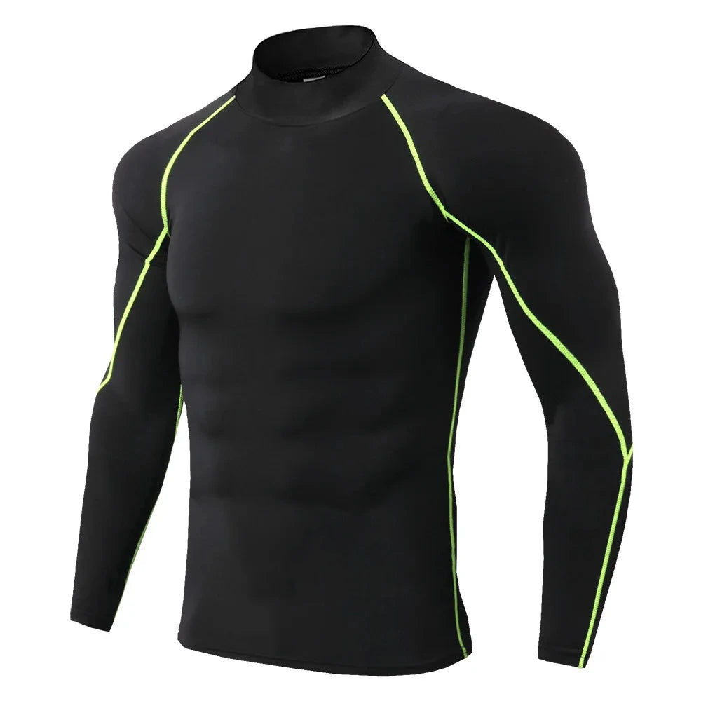 Winter Men’s Compression Warm Shirt