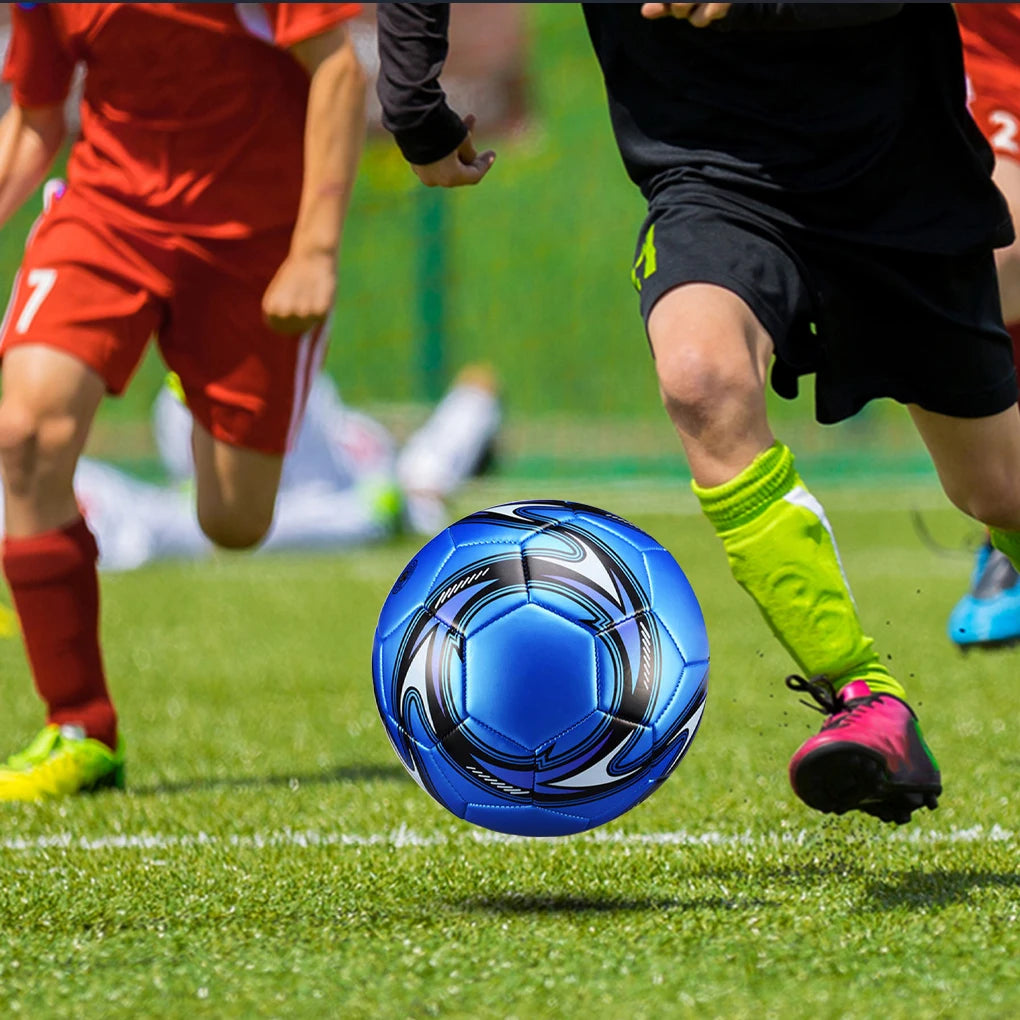 Standard Size 5 Rubber Soccer Ball – Leakproof & Wear-Resistant