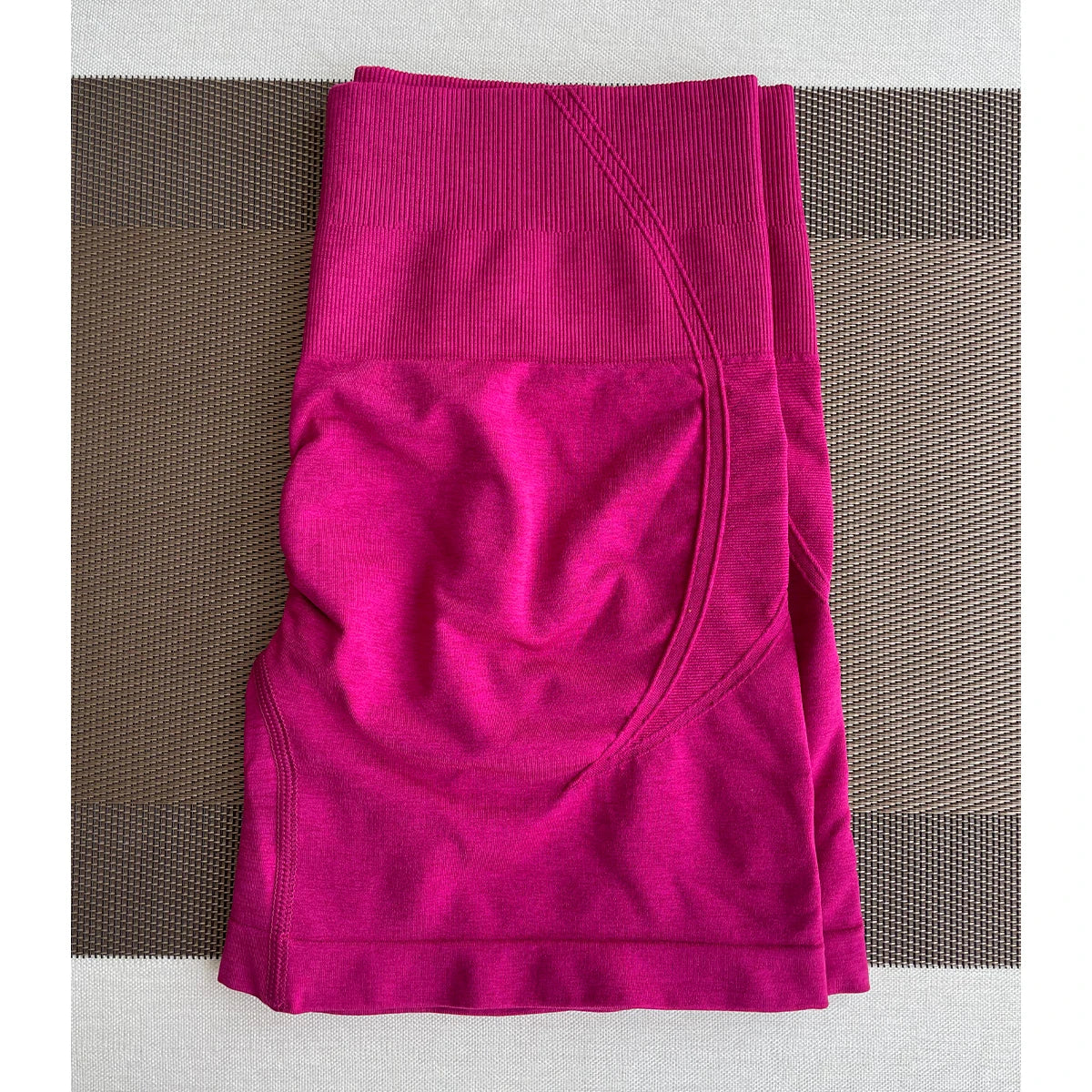 TKITK Women’s Seamless High Waist Gym Shorts