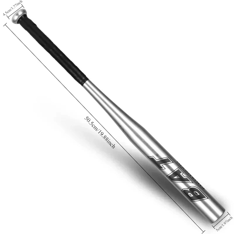 Aluminum Alloy Baseball Bat – Kids & Adults Practice Softball Bat