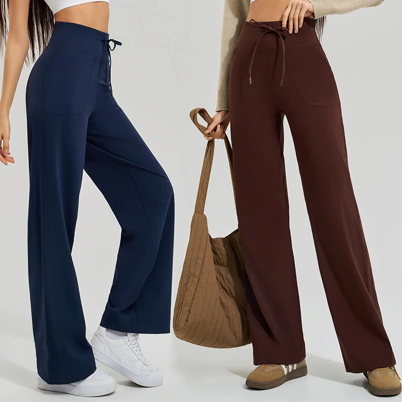 Women’s High-Waist Yoga Pants with Pockets