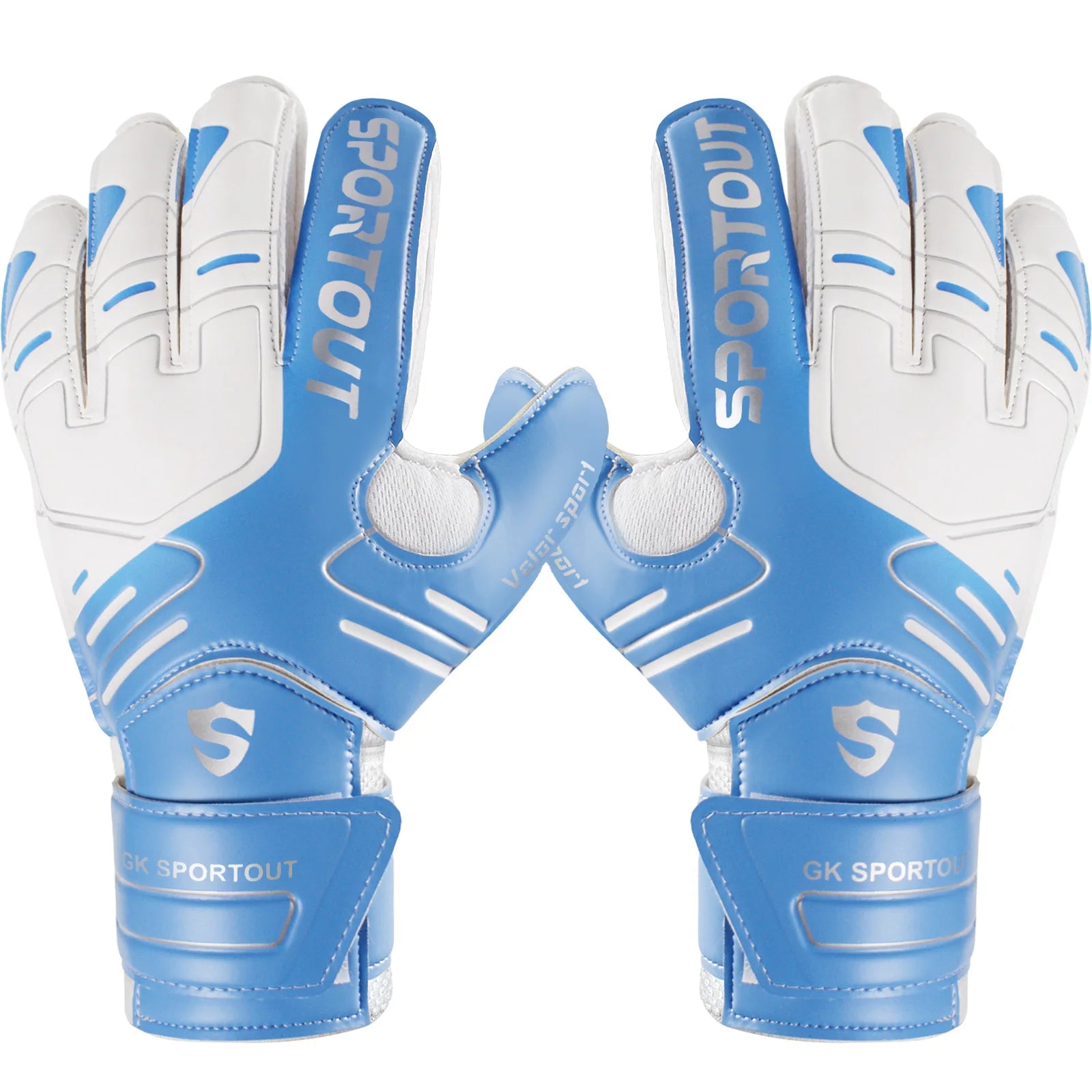 Sportout Goalkeeper Gloves – Youth & Adult Strong Grip with Finger Save
