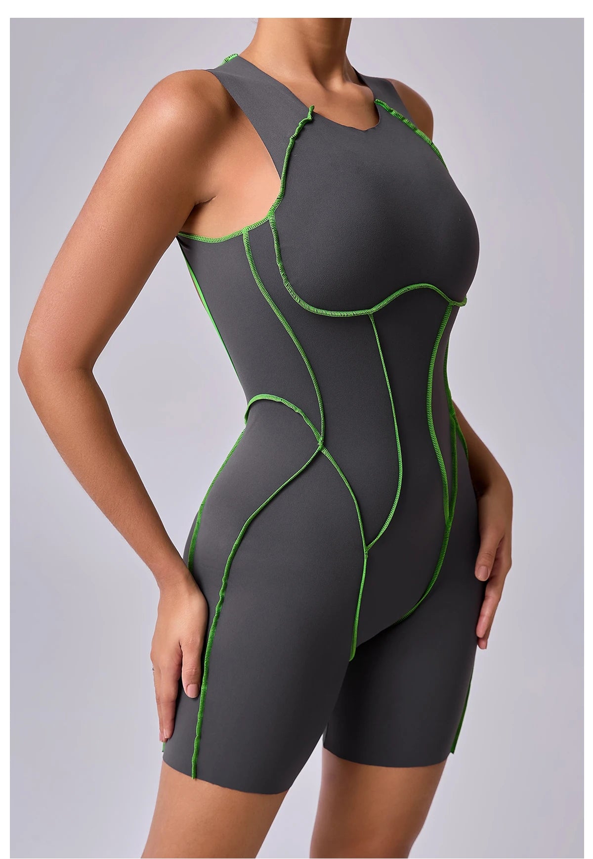 Women’s Summer Sleeveless Yoga Jumpsuit