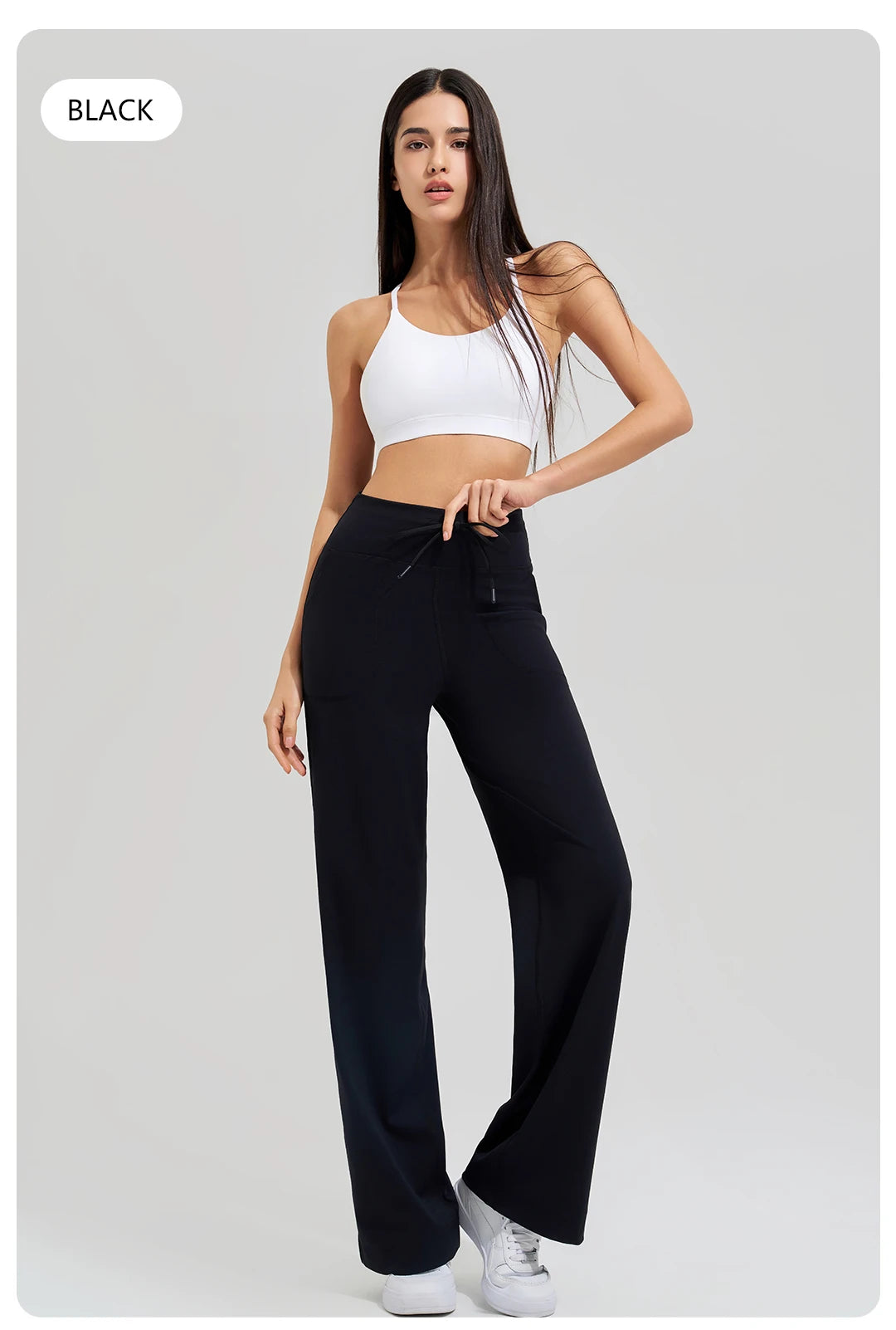 Women’s High-Waist Yoga Pants with Pockets
