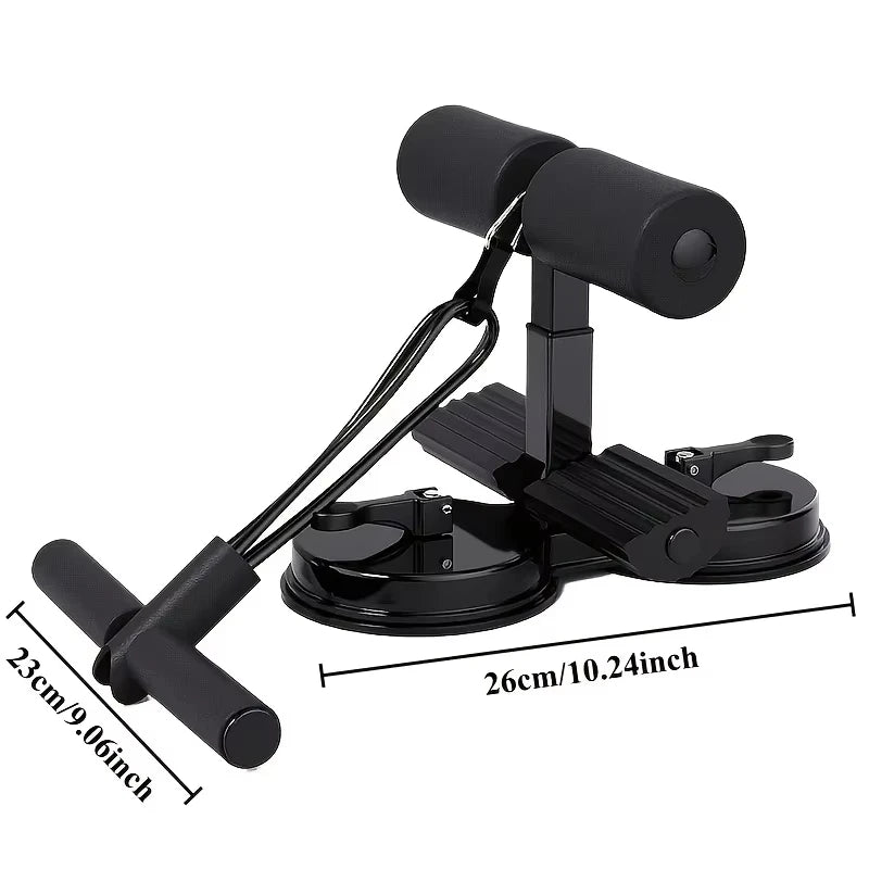 Adjustable Sit-Up Bar with Suction Cup