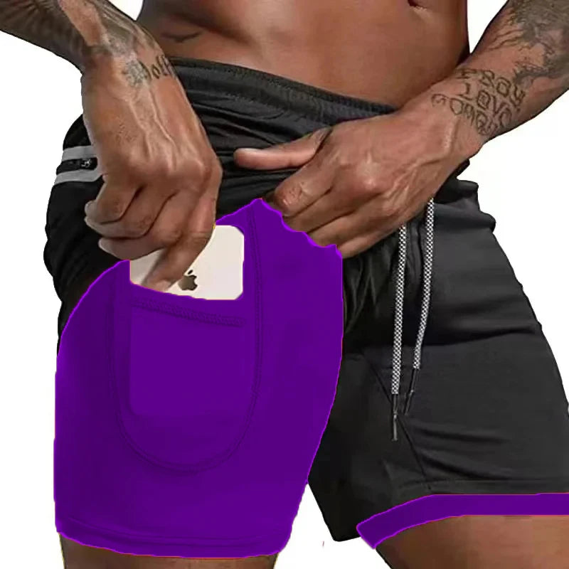 Men’s 2-in-1 Running Shorts