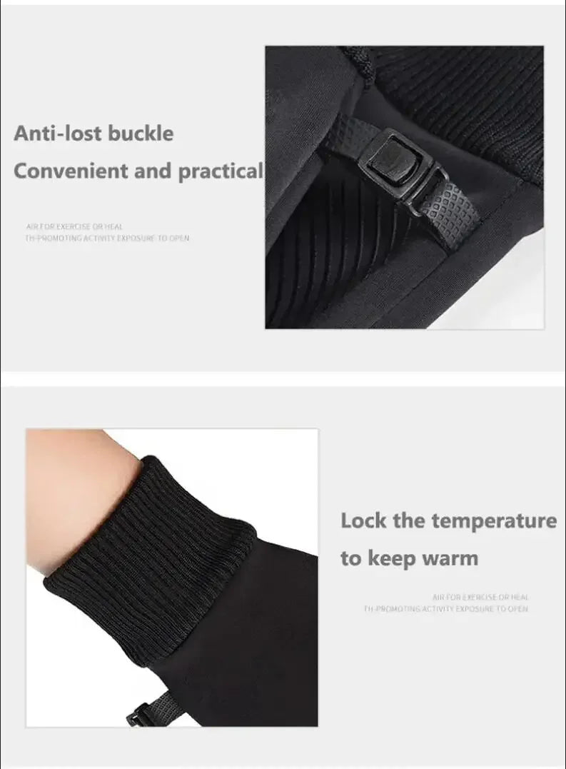 Clearance Winter Thermal Touchscreen Gloves – Waterproof & Windproof