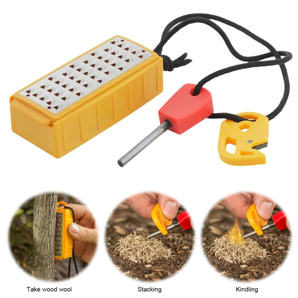 Portable Fire Starter Tinder Maker