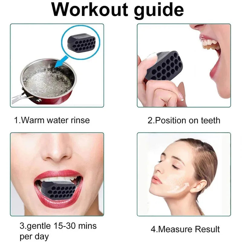 Silicone Jawline Exerciser & Facial Toner