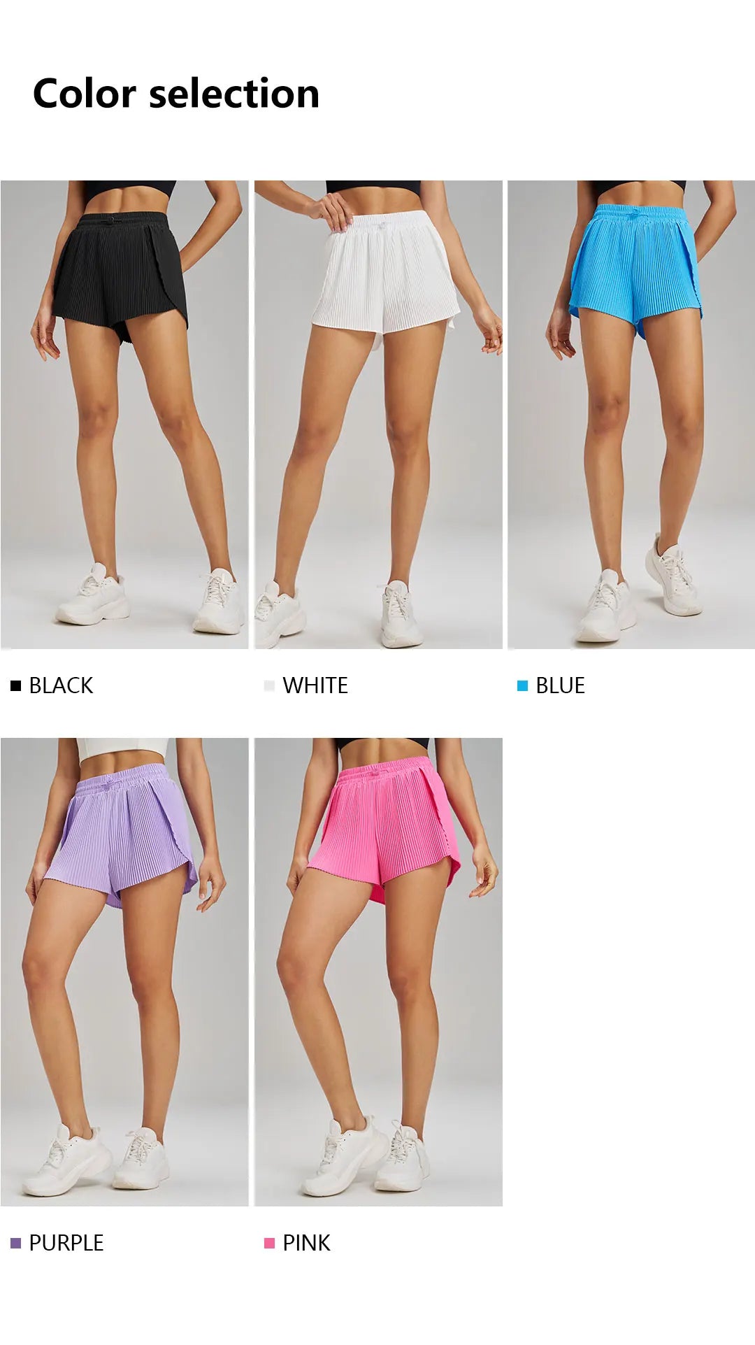 Women’s 2-in-1 Yoga Shorts Skirt