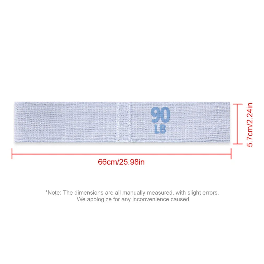 Elastic Resistance Booty Bands Set