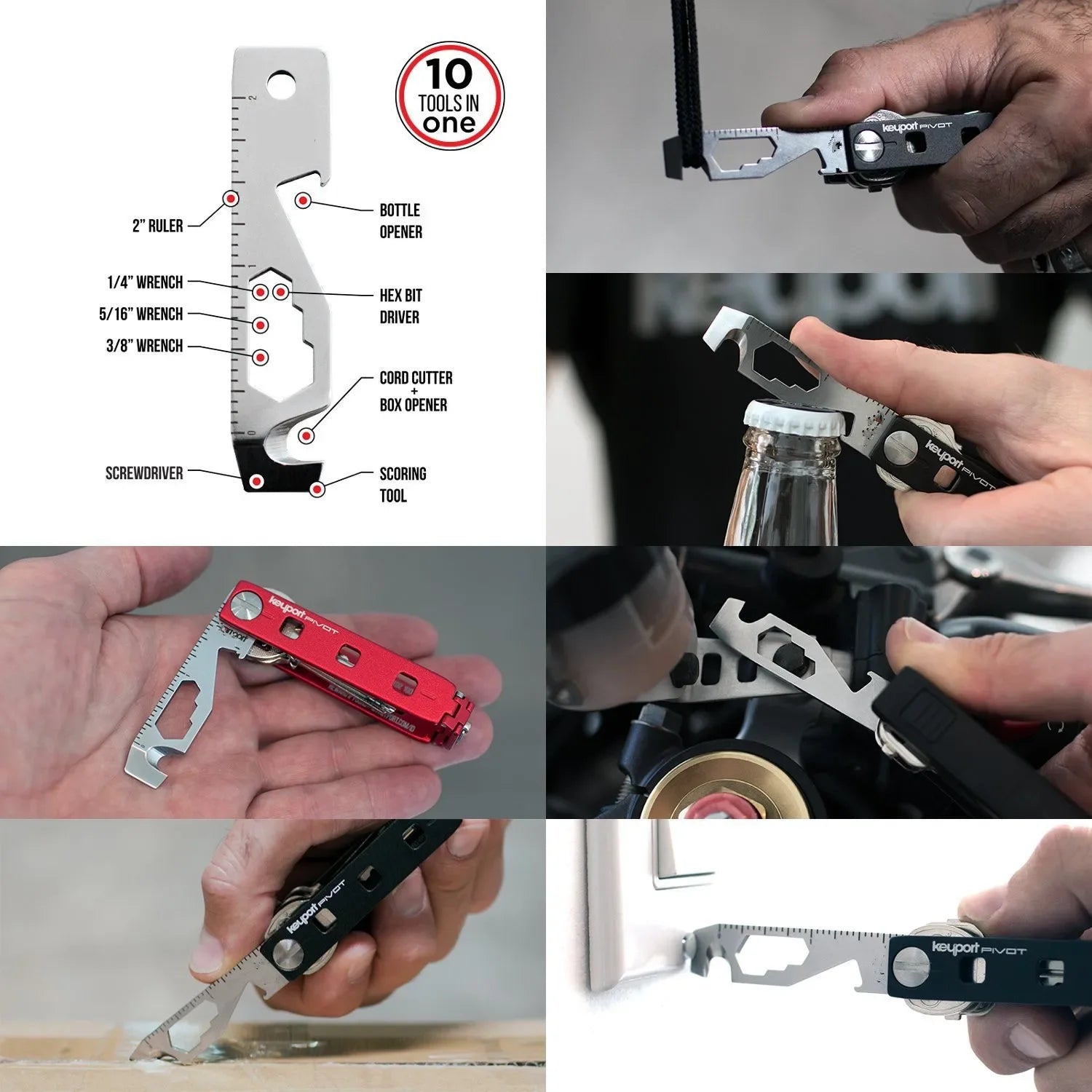 10-in-1 EDC Pocket Survival Tool
