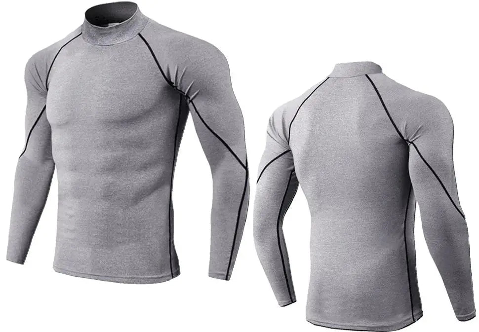 Winter Men’s Compression Warm Shirt