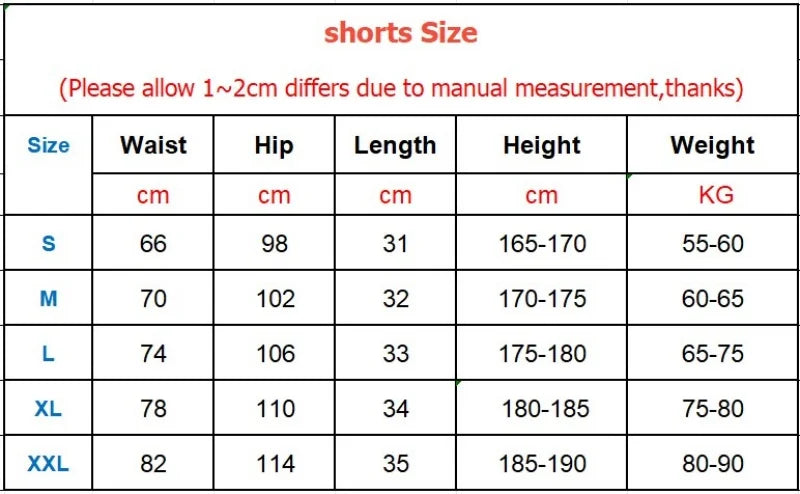 Men’s Quick-Dry Double Layer Running Shorts