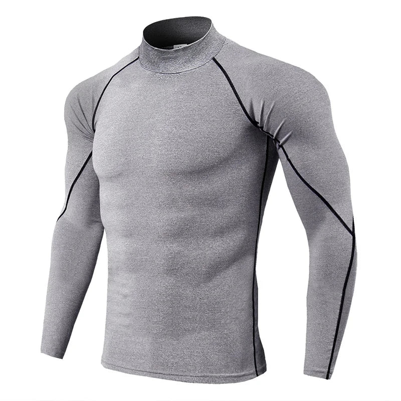 Winter Men’s Compression Warm Shirt