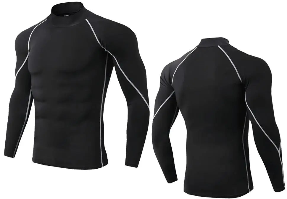Winter Men’s Compression Warm Shirt