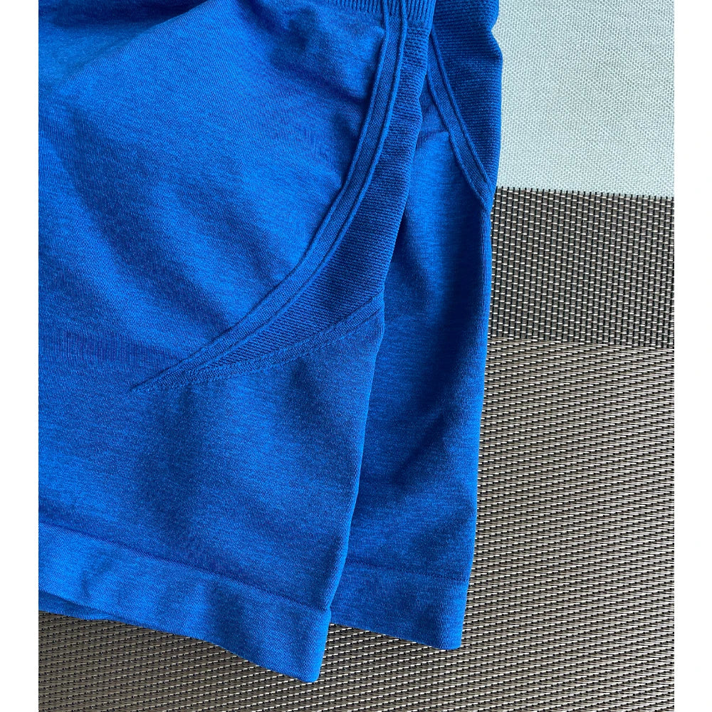 TKITK Women’s Seamless High Waist Gym Shorts