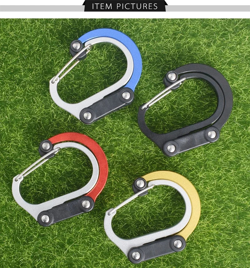 360° Rotating Hybrid Carabiner