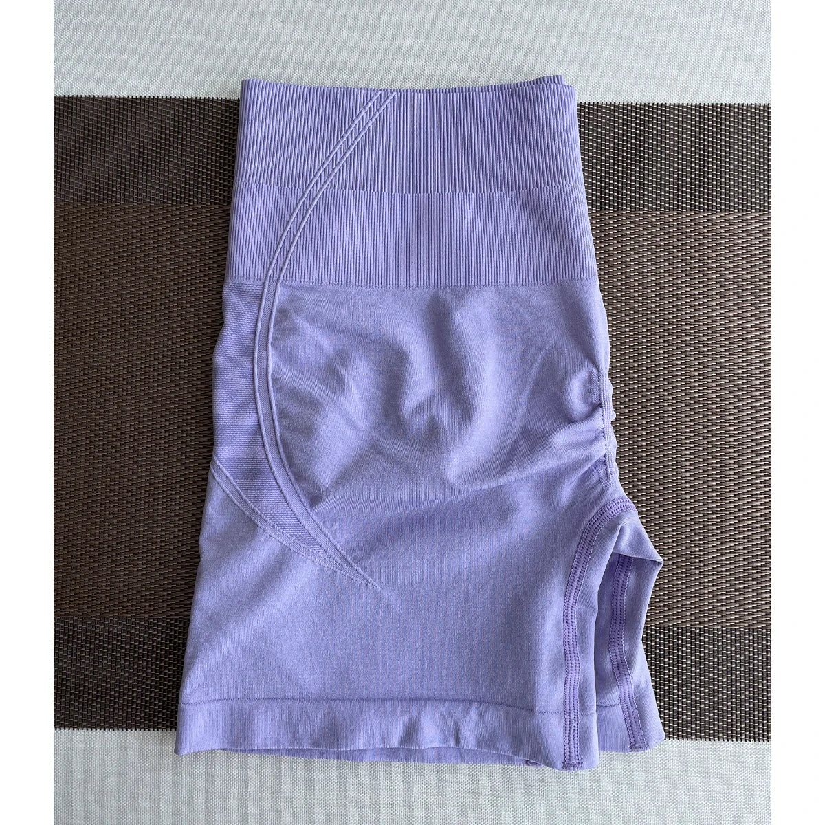 TKITK Women’s Seamless High Waist Gym Shorts