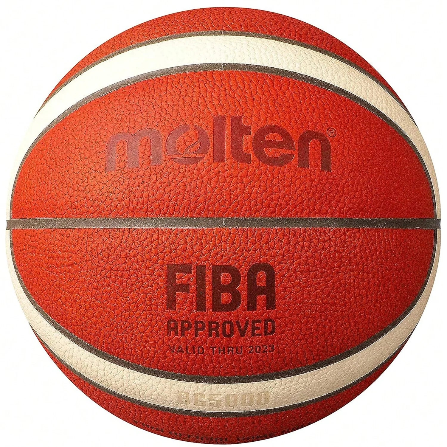 Molten BG5000 Basketball – Official Size 7/6 FIBA Certified Competition Ball