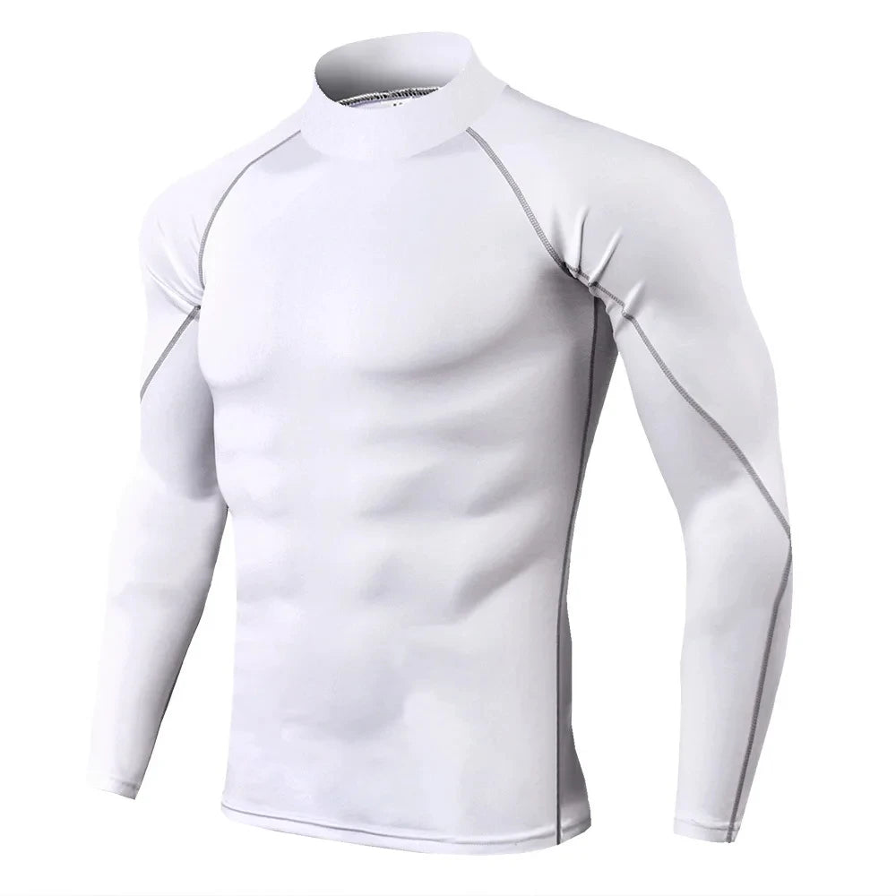 Winter Men’s Compression Warm Shirt