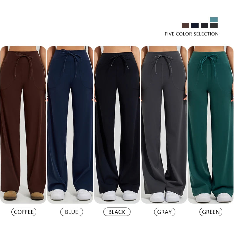 Women’s High-Waist Yoga Pants with Pockets