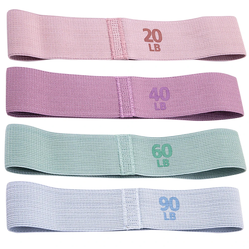 Elastic Resistance Booty Bands Set