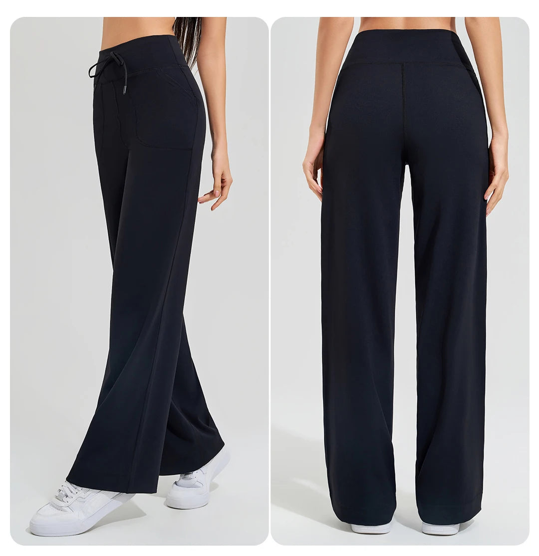 Women’s High-Waist Yoga Pants with Pockets