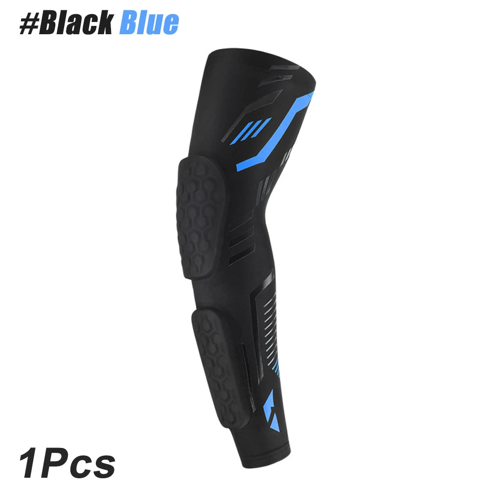 Sports Padded Arm Sleeve – Compression Elbow Guard for Basketball & More