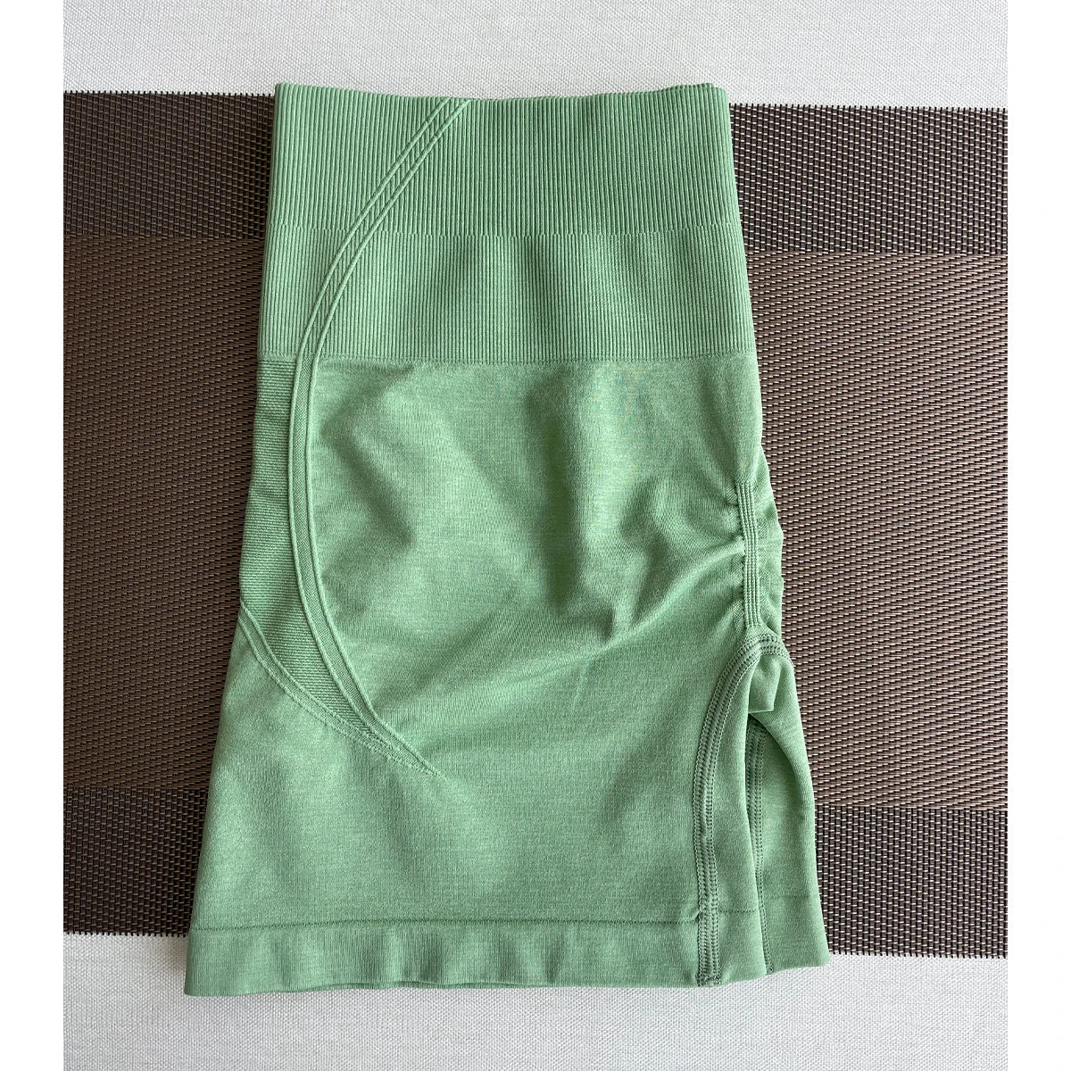 TKITK Women’s Seamless High Waist Gym Shorts