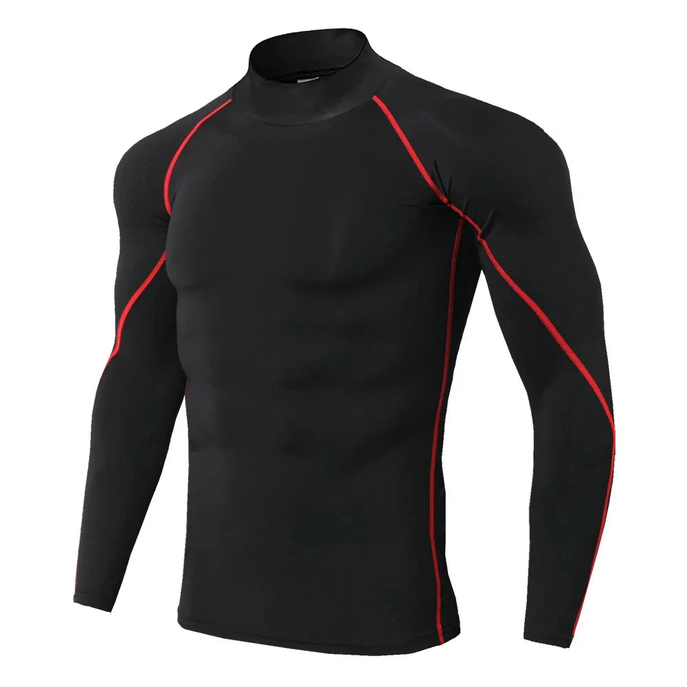 Winter Men’s Compression Warm Shirt
