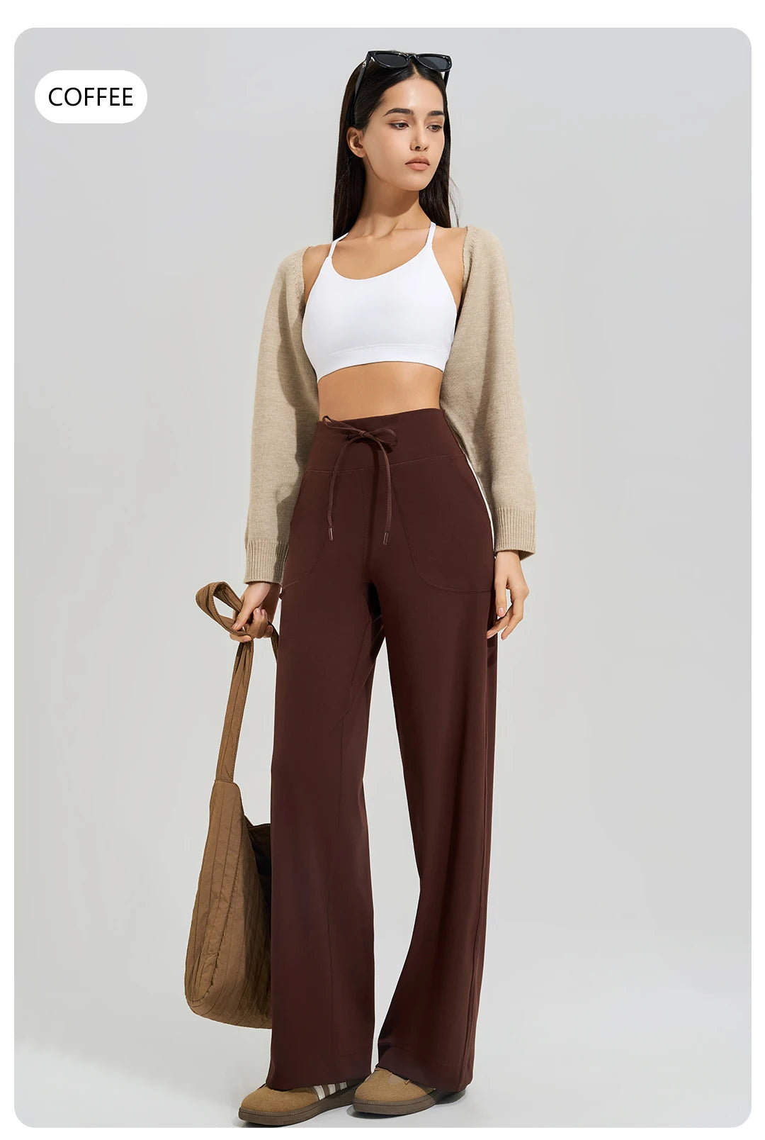 Women’s High-Waist Yoga Pants with Pockets
