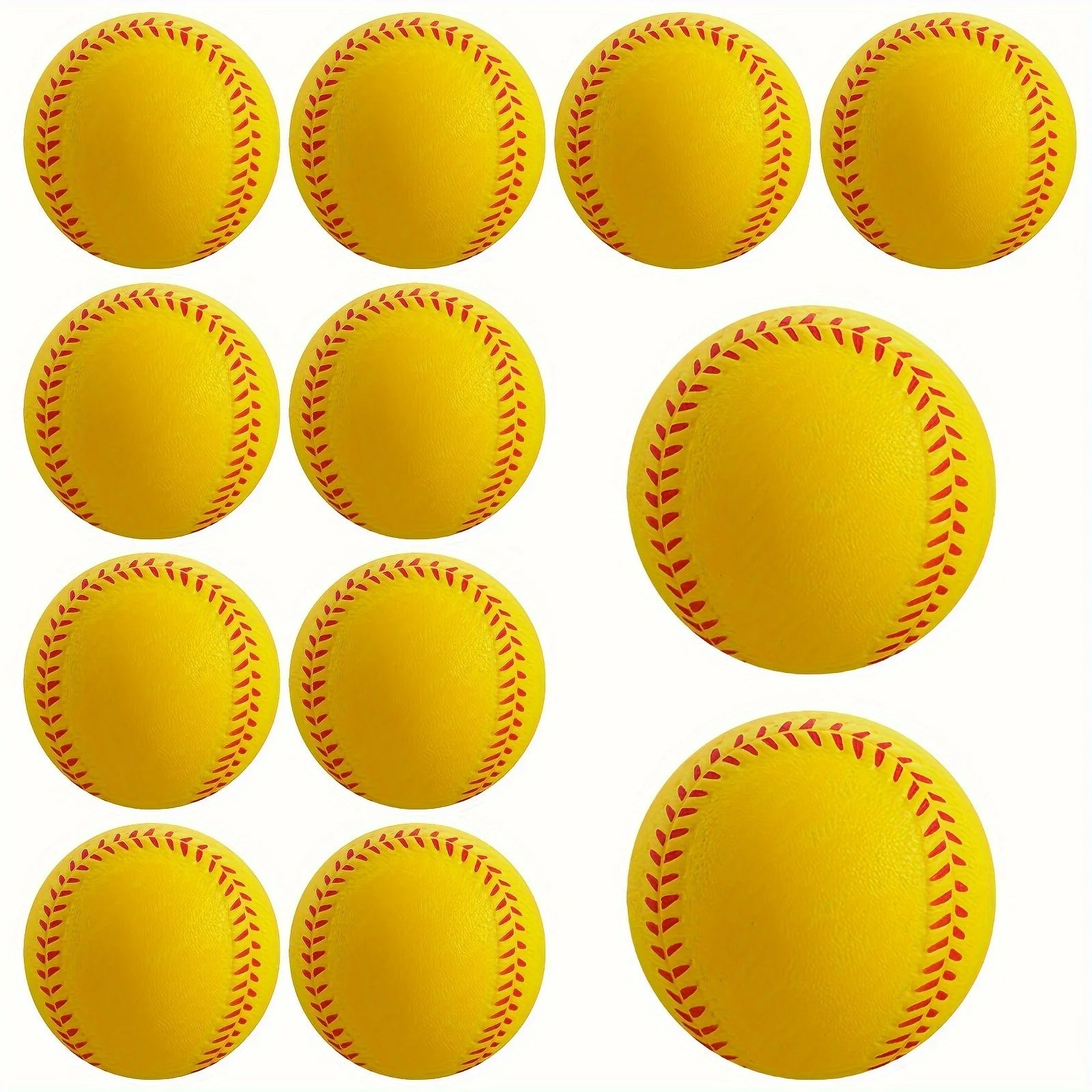 Unisex Lightweight PU Foam Softball – Indoor & Outdoor Training