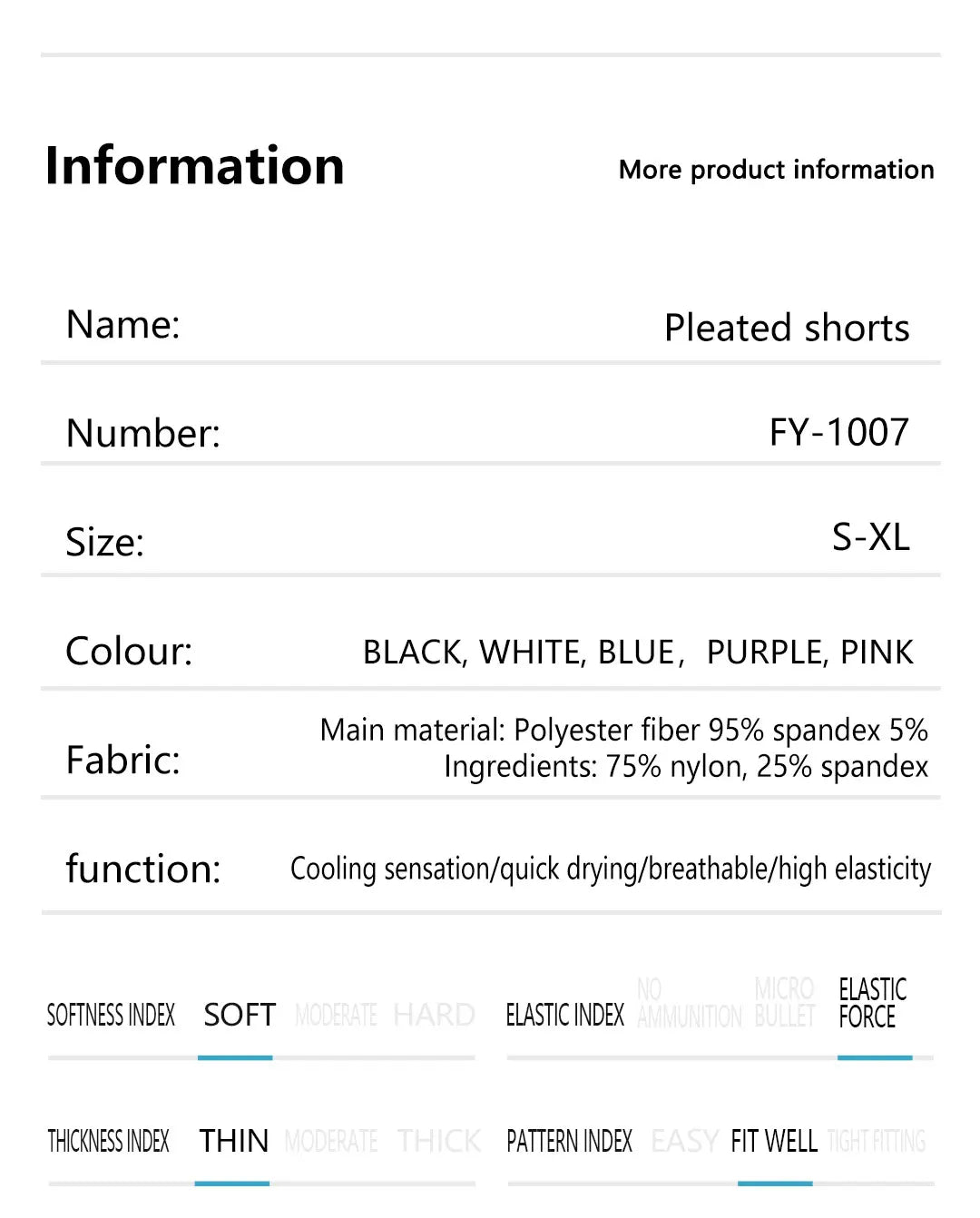 Women’s 2-in-1 Yoga Shorts Skirt