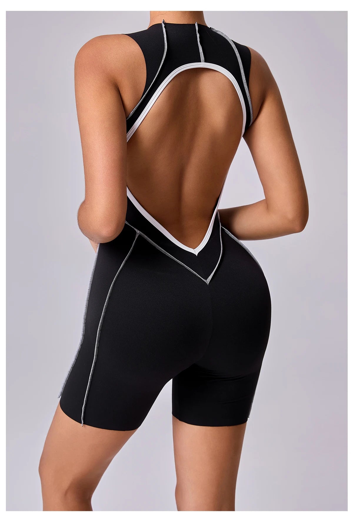Women’s Summer Sleeveless Yoga Jumpsuit