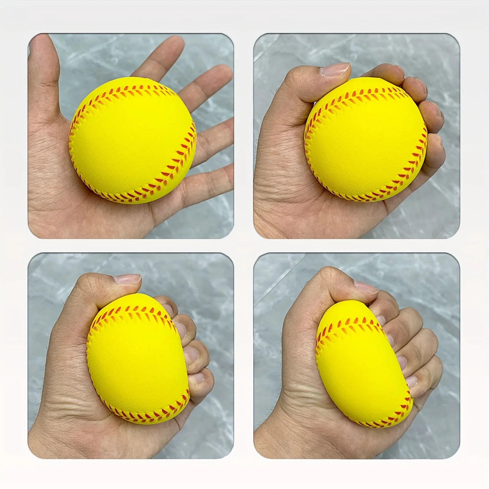 Unisex Lightweight PU Foam Softball – Indoor & Outdoor Training